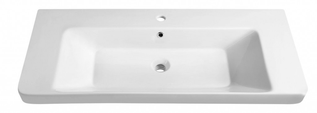 SAPHO - THALIE 105 keramické umyvadlo nábytkové 105x46cm, bílá (TH11105)