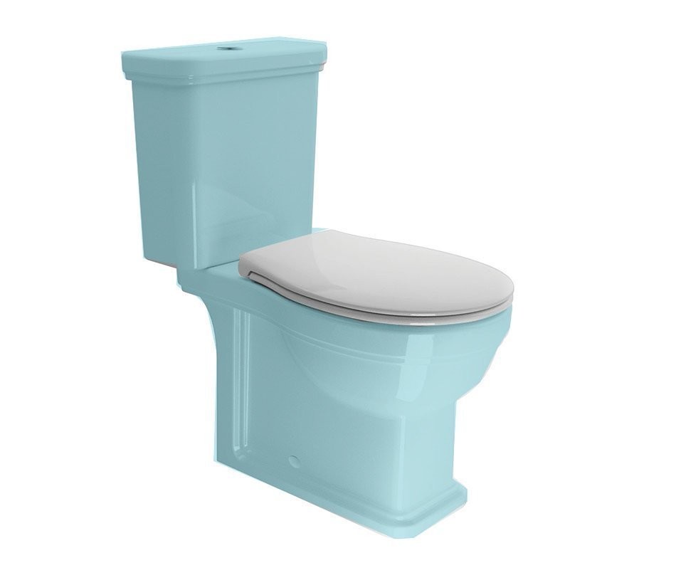 GSI - CLASSIC WC sedátko, Soft Close, bílá/bronz (MSB87CN11)