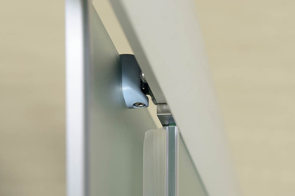 AQUALINE - AMADEO posuvné sprchové dveře 1000 mm, sklo Brick (BTS100)