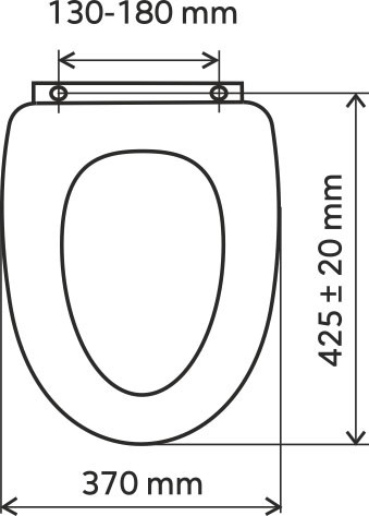NOVASERVIS - Sedátko duroplast (WC/UNIVERSAL)