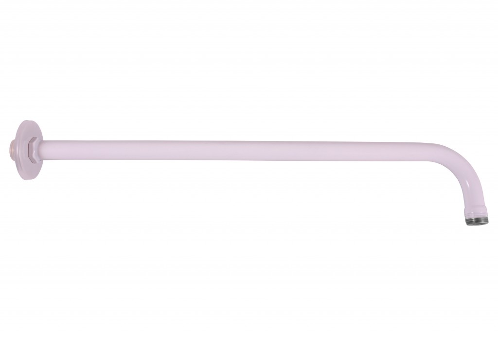 SLEZAK-RAV Držák boční pro hlavovou sprchu 40 cm bílá, Barva: bílá MD0150B