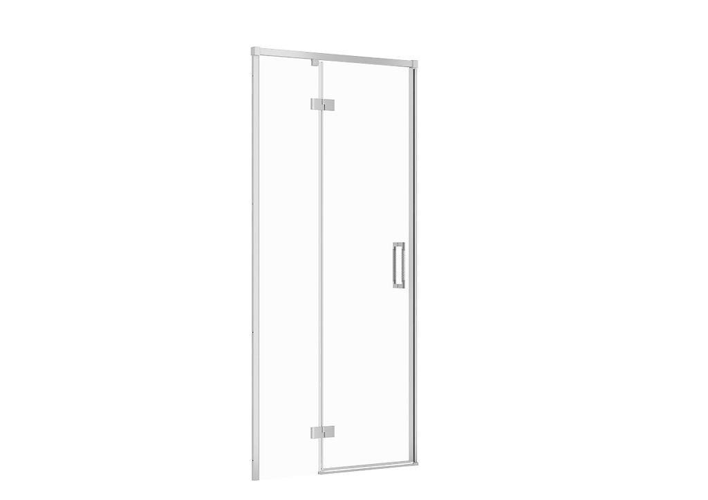 Levně CERSANIT Sprchové dveře LARGA chrom 90X195, levé, čiré sklo S932-120