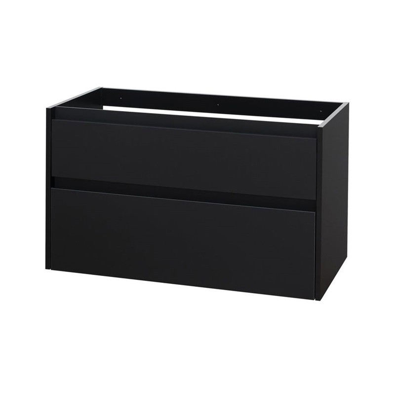 Levně MEREO Opto, koupelnová skříňka 101 cm, černá CN942S
