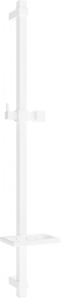 MEXEN DQ Posuvný držák sprchy s mýdlenkou, 80 cm, bílá 79381-20