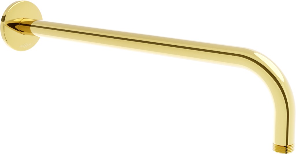 MEXEN Sprchové rameno nástěnné, 40 cm, zlato 79211-50
