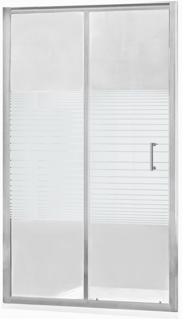 Levně MEXEN Apia posuvné sprchové dveře 100 cm dekor, chrom 845-100-000-01-20