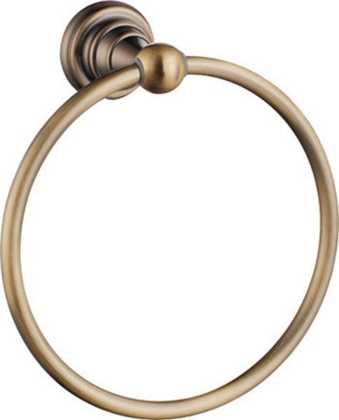Levně SAPHO DIAMOND držák ručníků kruh, bronz 1318-06