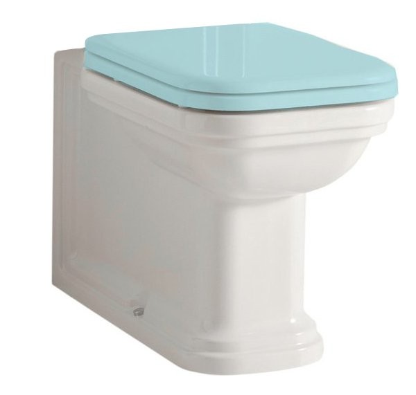Levně KERASAN WALDORF WC kombi mísa 40x68cm, spodní/zadní odpad, bílá 411701