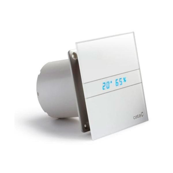 CATA E-150 GTH koupelnový ventilátor axiální s automatem, 10W/19W, potrubí 150,bílá 00902200