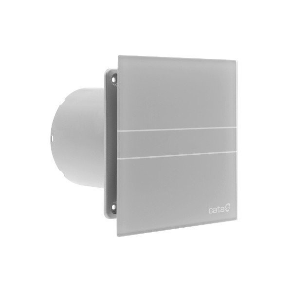 CATA E-100 GST koupelnový ventilátor axiální s časovačem, 8W, potrubí 100, stříbrná 00900500