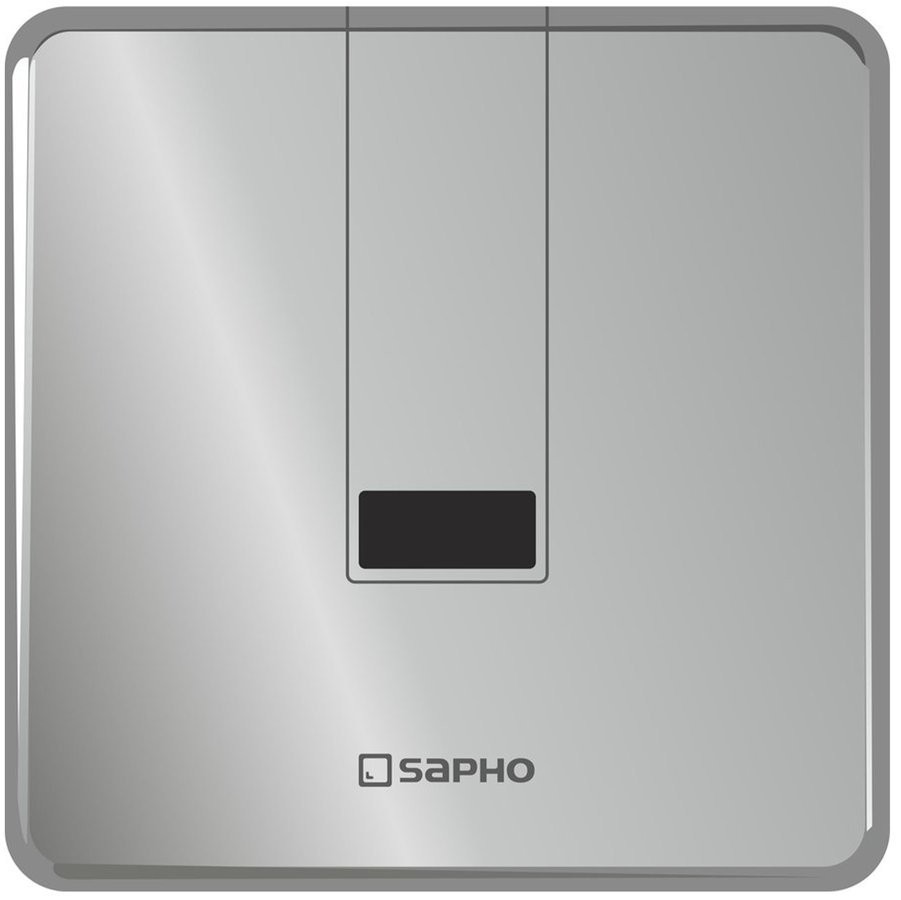 Levně SAPHO Podomítkový automatický splachovač pro urinál 24V DC, nerez lesk PS002