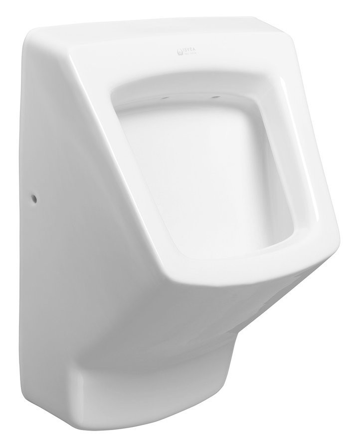 ISVEA PURITY urinál se zakrytým přívodem vody, 38x53,5 cm 10PL92002