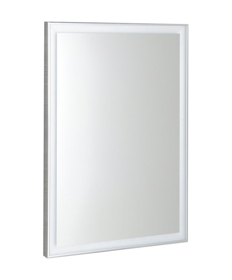 SAPHO LUMINAR zrcadlo s LED osvětlením v rámu 600x800mm, chrom NL557