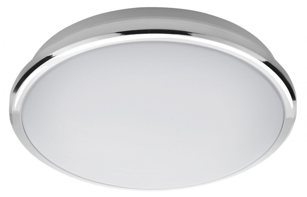 Levně SAPHO SILVER stropní LED svítidlo pr.28cm, 10W, 230V, studená bílá, chrom AU463