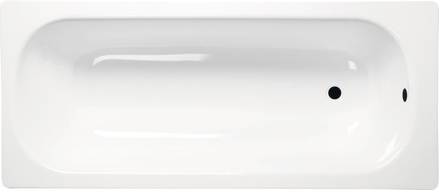 SAPHO Obdélníková smaltovaná vana 140x70x39cm, bílá V140X70
