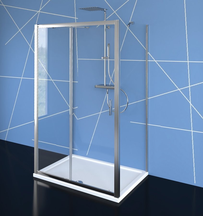 POLYSAN EASY LINE třístěnný sprchový kout 1000x1000mm, L/P varianta, čiré sklo EL1015EL3415EL3415