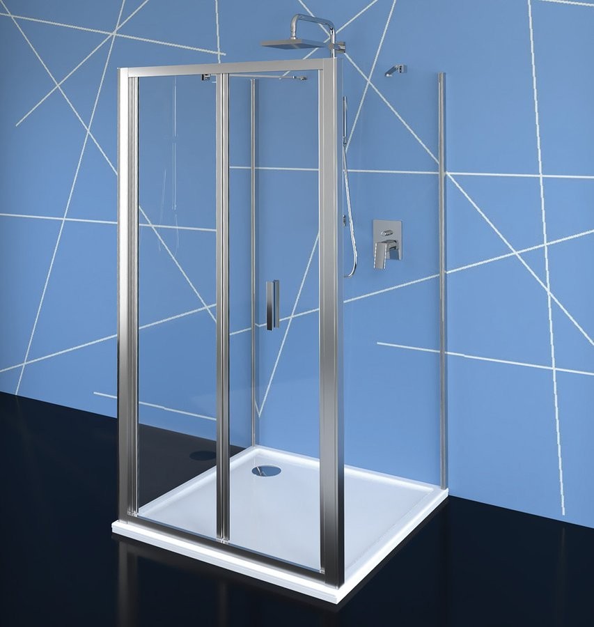 Levně POLYSAN EASY třístěnný sprchový kout 1000x900, skládací dveře, L/P varianta, čiré sklo EL1910EL3315EL3315
