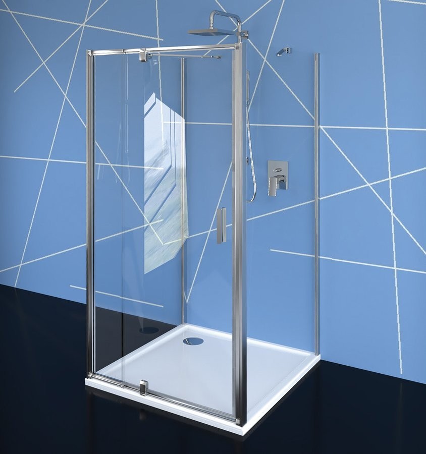Levně POLYSAN EASY LINE třístěnný sprchový kout 900-1000x800, pivot dveře, L/P varianta, čiré sklo EL1715EL3215EL3215