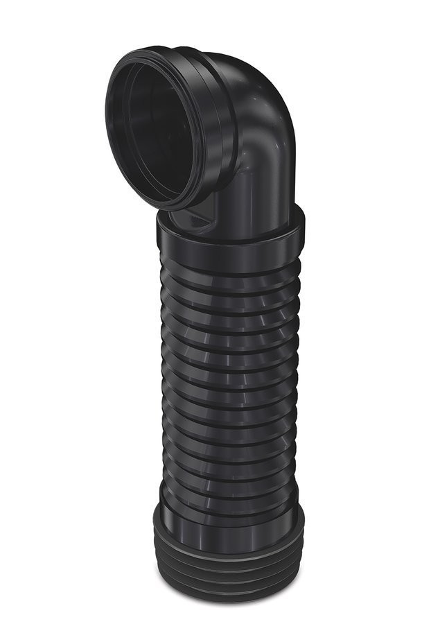 Bruckner Flexi dopojení s kolenem 90° pro závěsné WC, 205-370 159.320.0