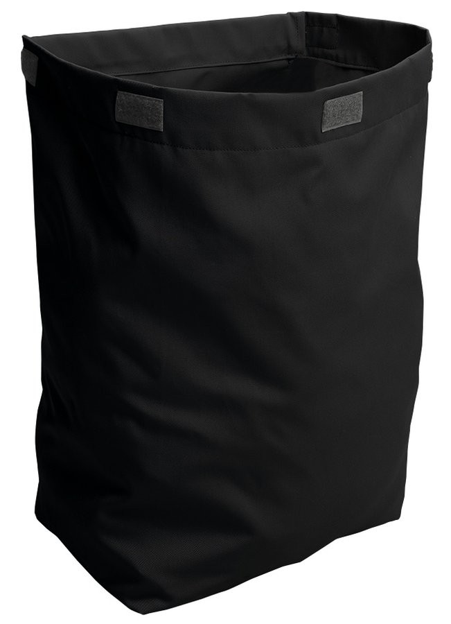 SAPHO Prádelní koš do skříně 310x500x230, suchý zip, černá UPK350B
