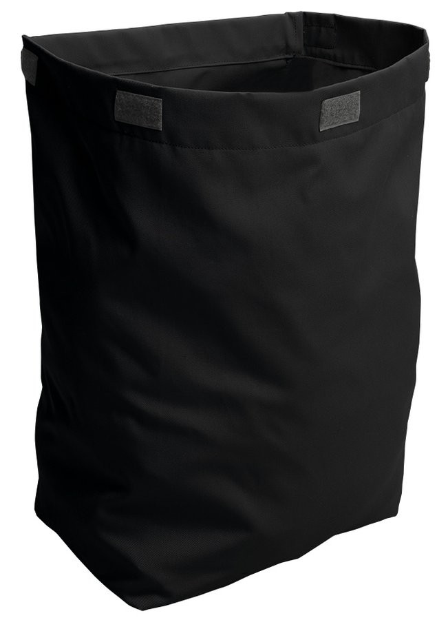 Levně SAPHO Prádelní koš do skříně 310x500x230, suchý zip, černá UPK350B