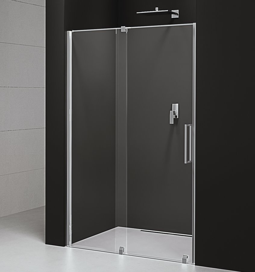 POLYSAN ROLLS LINE sprchové dveře 1300, výška 2000, čiré sklo RL1315