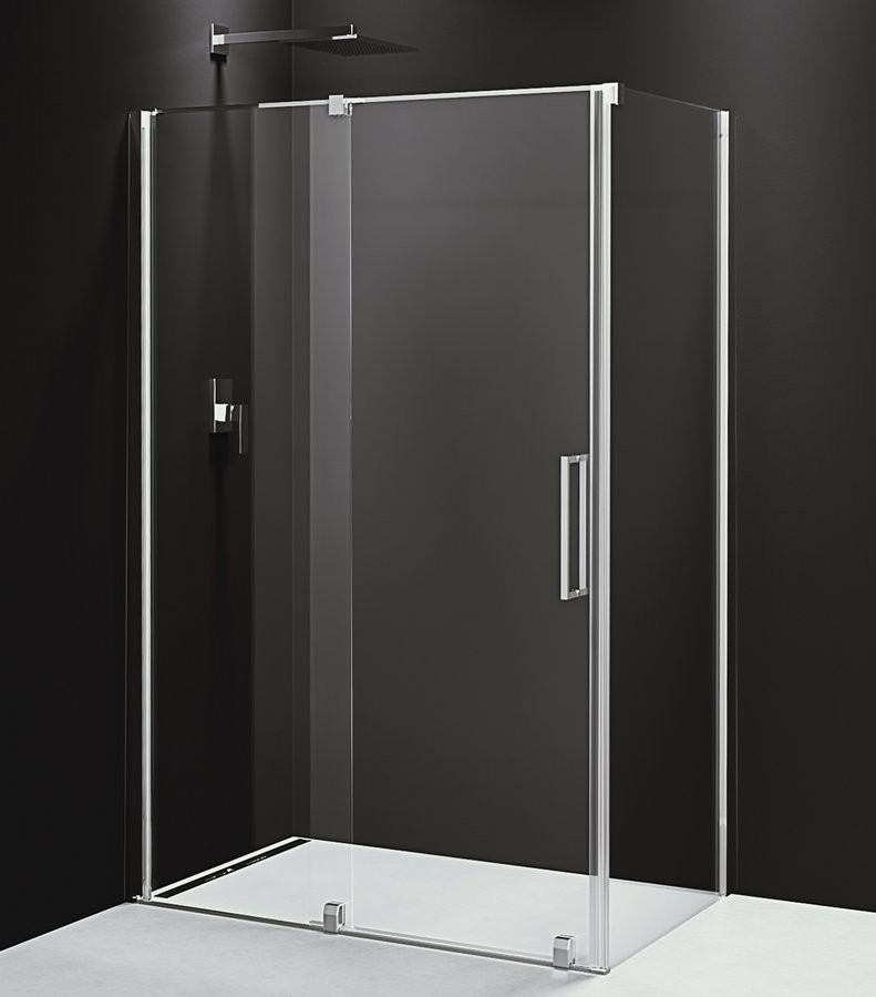 POLYSAN ROLLS obdélníkový sprchový kout 1100x900 L/P varianta, čiré sklo RL1115RL3315