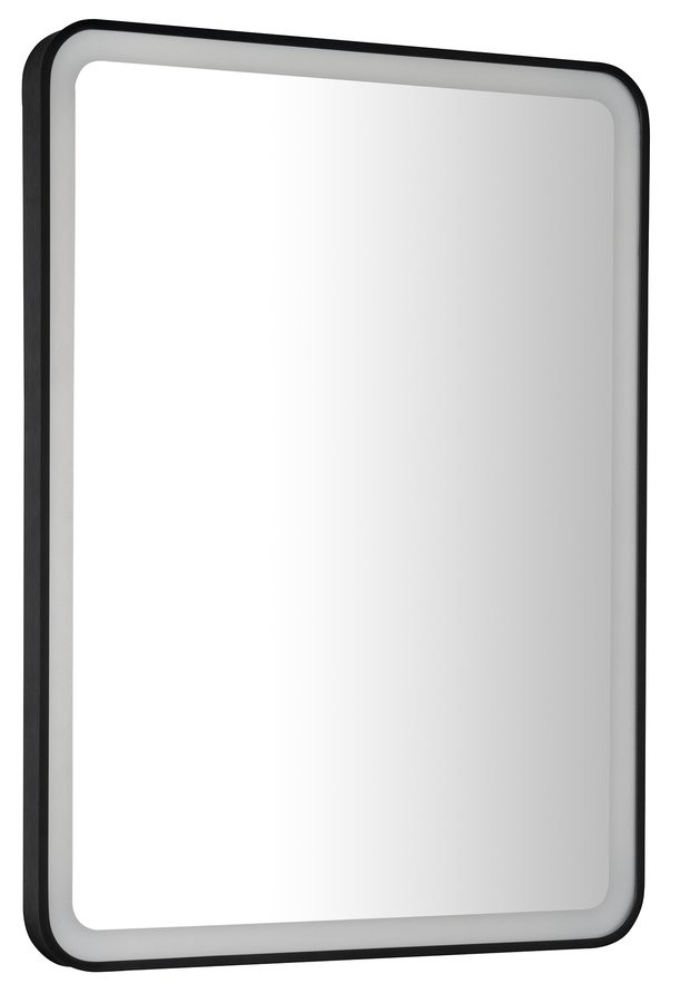 SAPHO VENERO zrcadlo s LED osvětlením 60x80cm, černá VR260