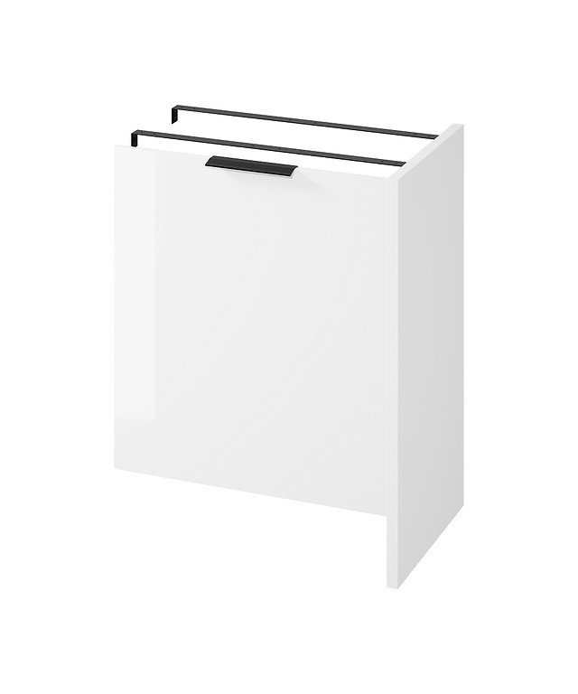 CERSANIT - Vestavná skříňka na pračku s dveřmi CITY, bílá DSM  (S584-027-DSM)