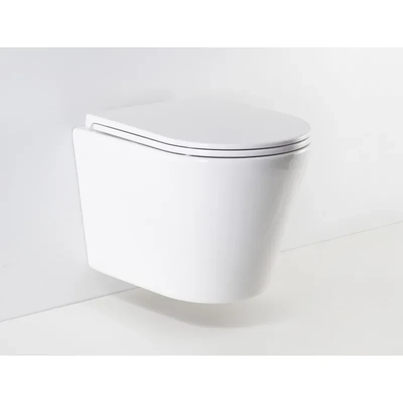 LaVilla WC mísa závěsná COMO kapotovaná rimless set včetně sedátka SLIM s automatickým sklápěním LA901-926472