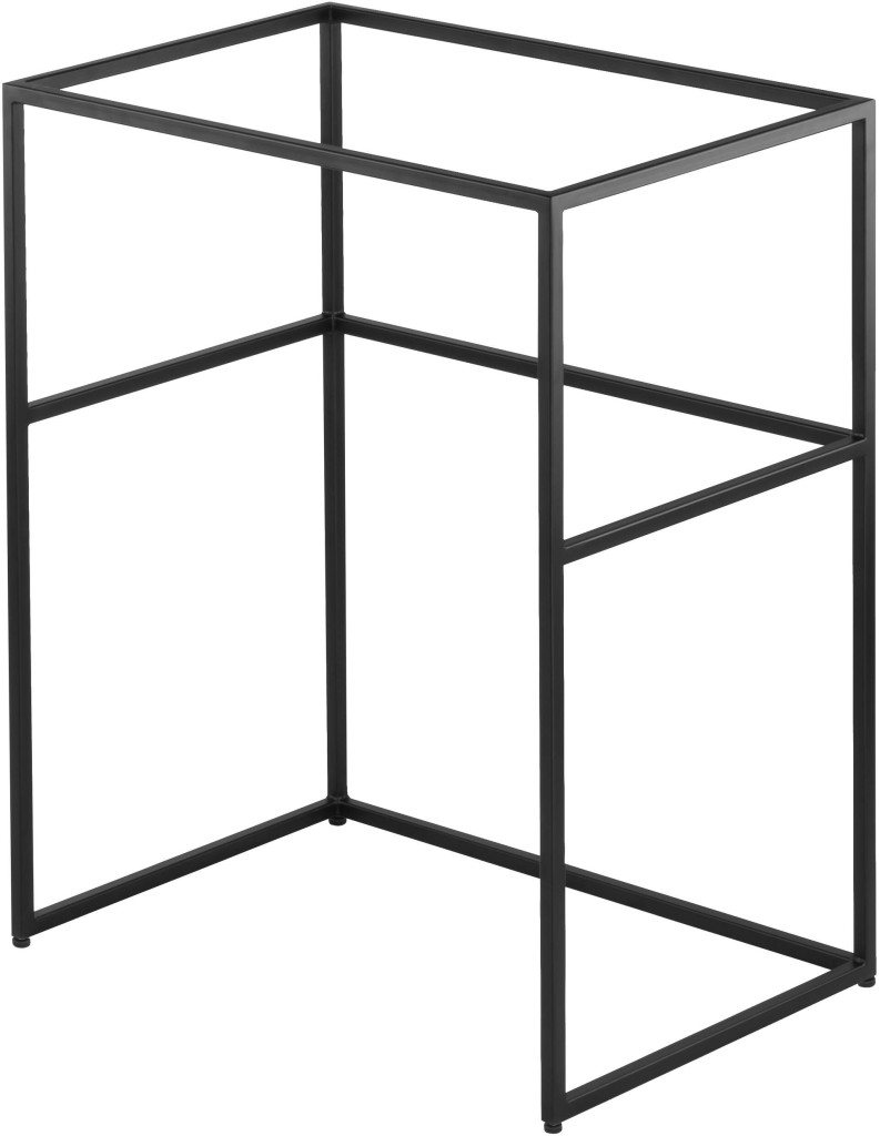 DEANTE Correo černá Stojatá koupelnová konzola, modulární 60x40 cm CKC_N60A