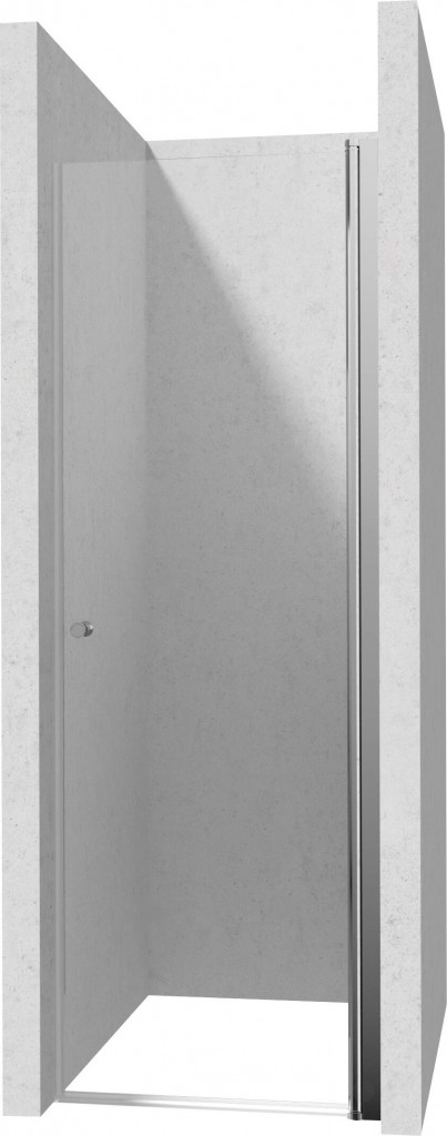 Levně DEANTE Kerria Plus chrom Sprchové dveře bez stěnového profilu, 90 cm KTSW041P
