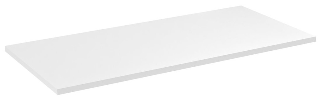 Levně SAPHO Deska DTDL 81x1,8x46,5cm, bílá lesk CR081-3030