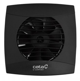 CATA UC-10 koupelnový ventilátor axiální, 8W, potrubí 100mm, černá 01256000