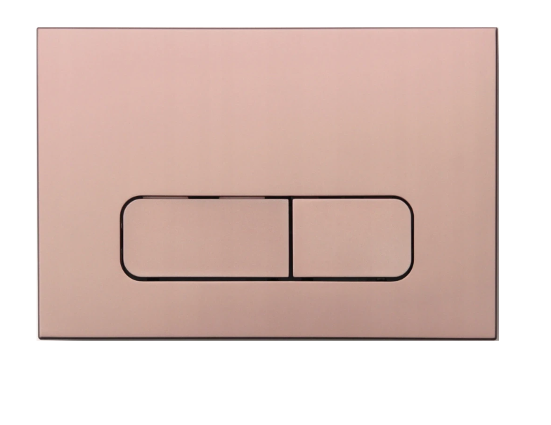 MEXEN NAPO 02 Tlačítko modul růžové zlato /kompatibilní s modulem Geberit Delta UP100/ 604205