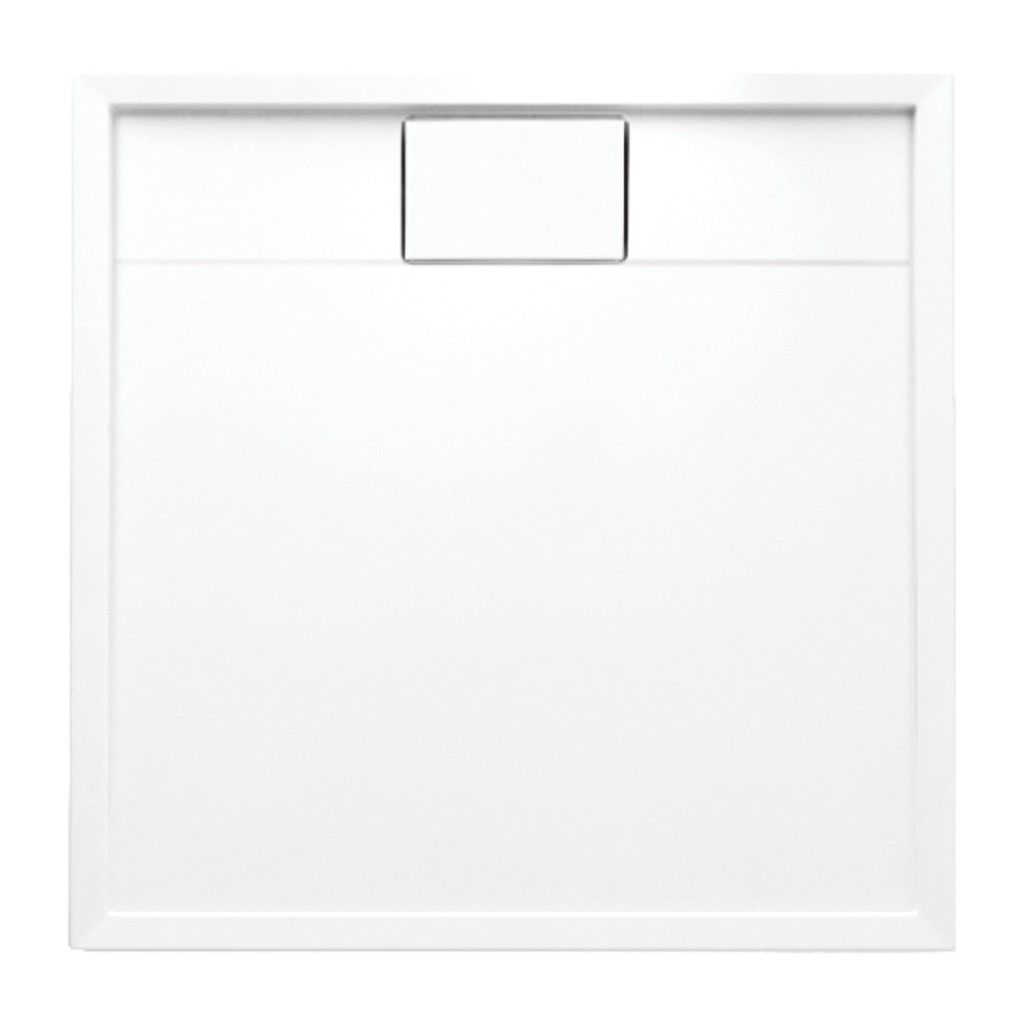 Levně OMNIRES BROOKLYN akrylátová sprchová vanička čtverec, 90 x 90 cm bílá lesk /BP/ BROOKLYN90/KBP