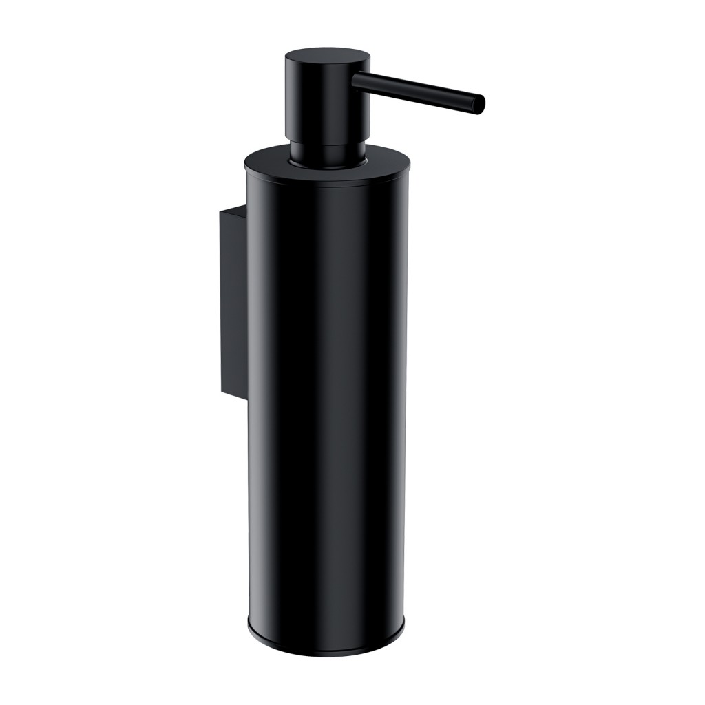 OMNIRES MODERN PROJECT nástěnný dávkovač tekutého mýdla černá mat /BLM/ MP60721BL