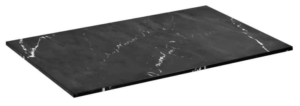SAPHO SKARA deska Rockstone 71,2x1,2x46cm, black attica CG025-0598