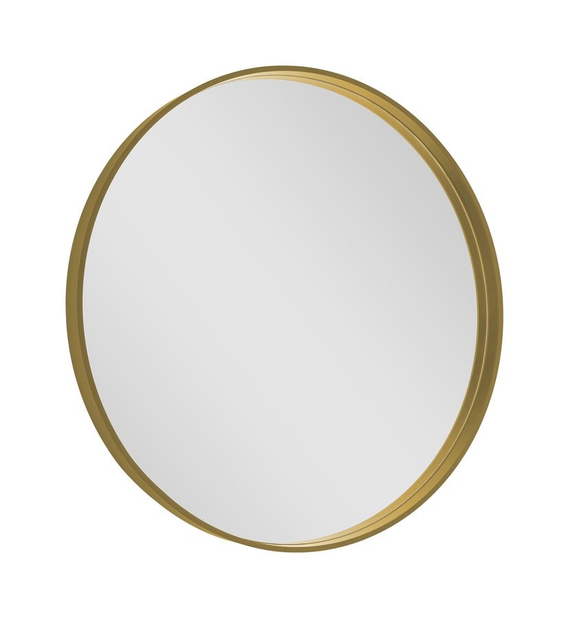 SAPHO NOTION kulaté zrcadlo v rámu ø 60cm, zlato mat NT600G