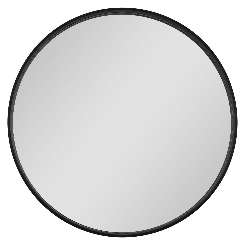 HOPA Zrcadlo bez osvětlení REISA BLACK Průměr 70 cm OLNZREI70B