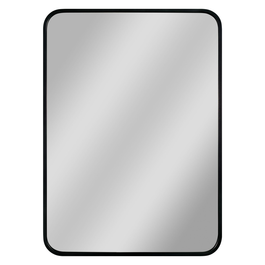 HOPA Zrcadlo bez osvětlení PIRNA BLACK Rozměr A 50 cm, Rozměr C 70 cm OLNZPIR5070B