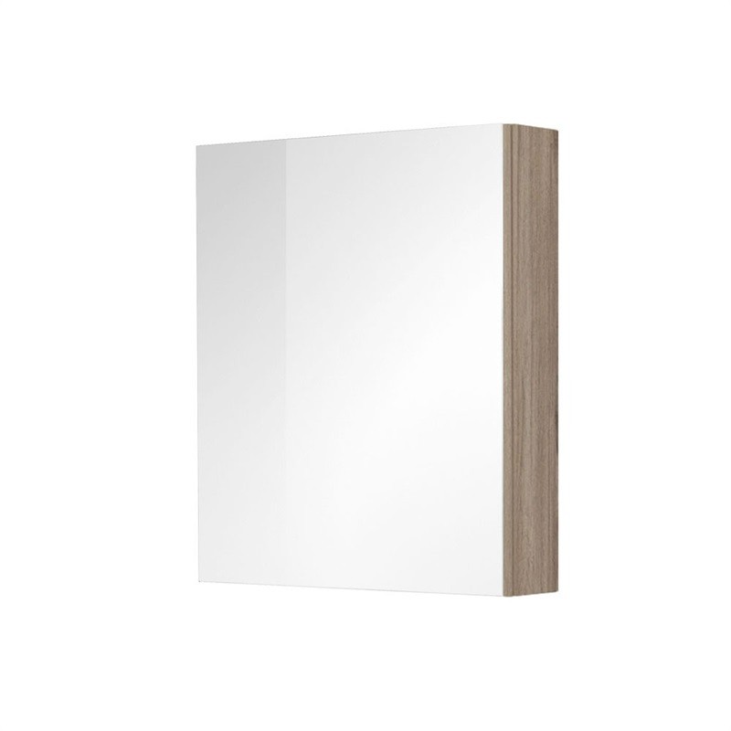 Levně MEREO Aira, koupelnová galerka 60 cm, zrcadlová skříňka, dub Kronberg CN715GD