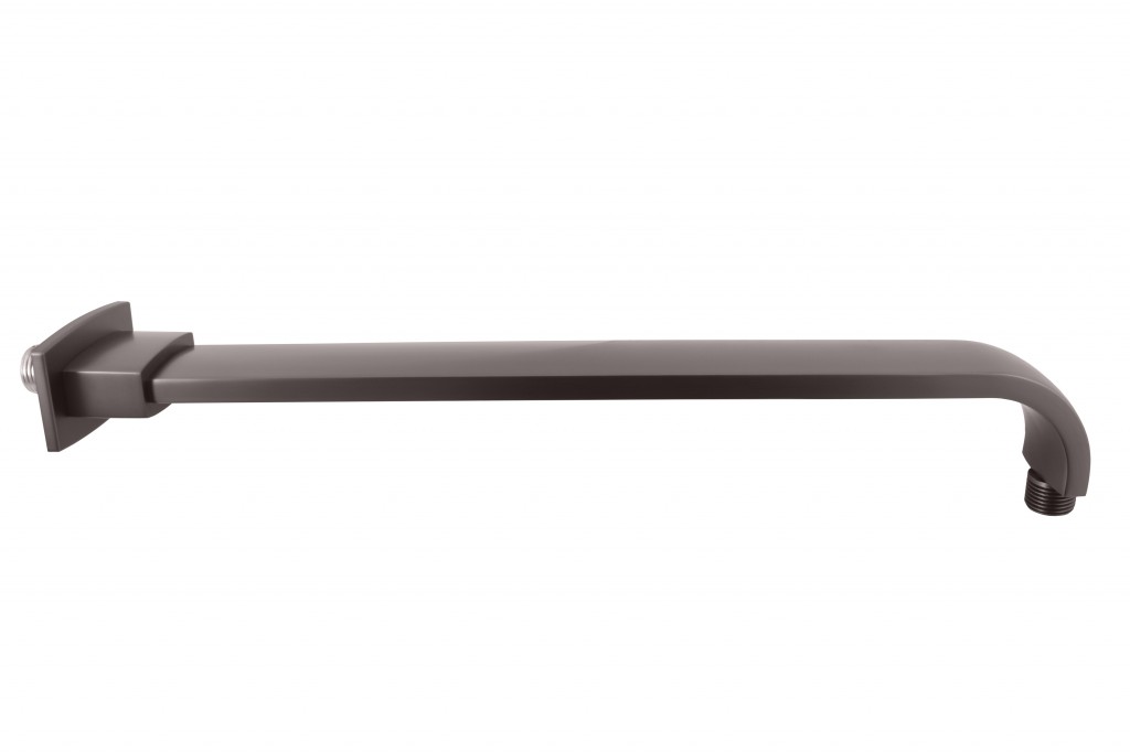 SLEZAK-RAV Držák boční pro hlavovou sprchu 40 cm metal grey, Barva: METAL GREY MD0701MG
