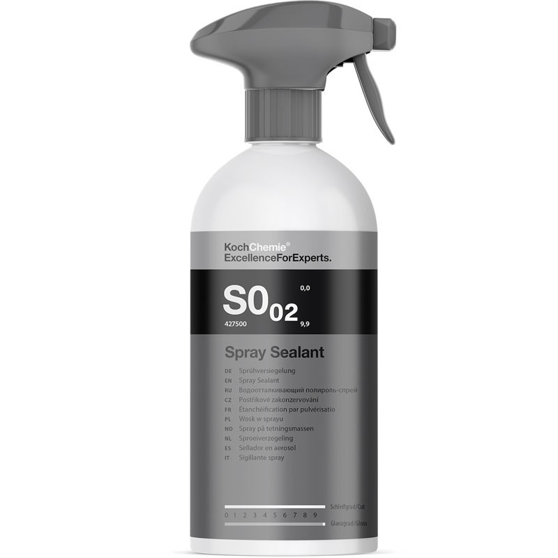 Levně KOCH CHEMIE Tekutý vosk Koch Spray Sealant S0.02 s rozprašovačem 500 ml EG4427500