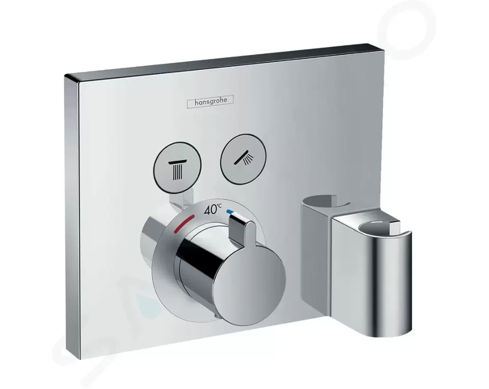 HANSGROHE Shower Select Termostatická baterie pod omítku, se 2 výstupy, chrom 15765000