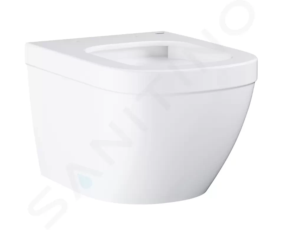 GROHE Euro Ceramic Závěsné WC, rimless, PureGuard, Triple Vortex, alpská bílá 3920600H