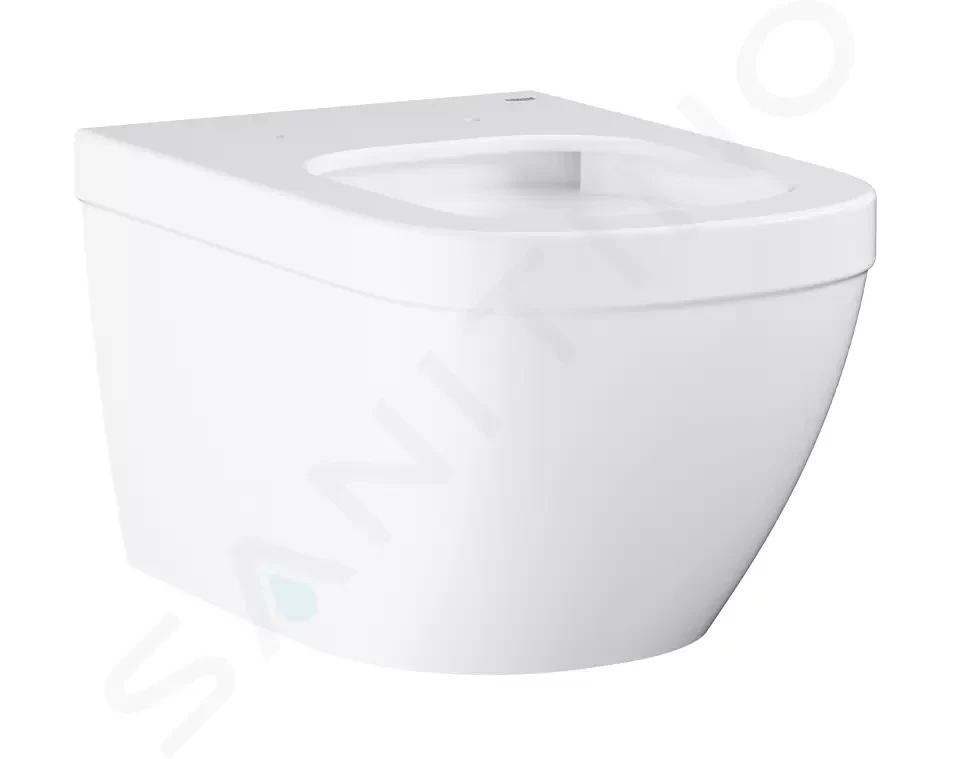 GROHE Euro Ceramic Závěsné WC, rimless, PureGuard, Triple Vortex, alpská bílá 3932800H