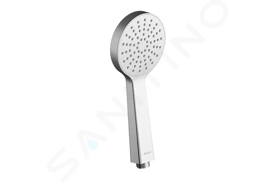 Levně RAVAK Sprchy Ruční sprcha Flat S 960.00, plochá, 1 funkce, průměr 100 mm, chrom X07P343