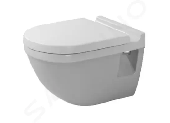 DURAVIT Starck 3 Závěsné WC se sedátkem SoftClose, bílá 42000900A1