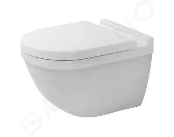 DURAVIT Starck 3 Závěsné WC, s HygieneGlaze, bílá 2225092000